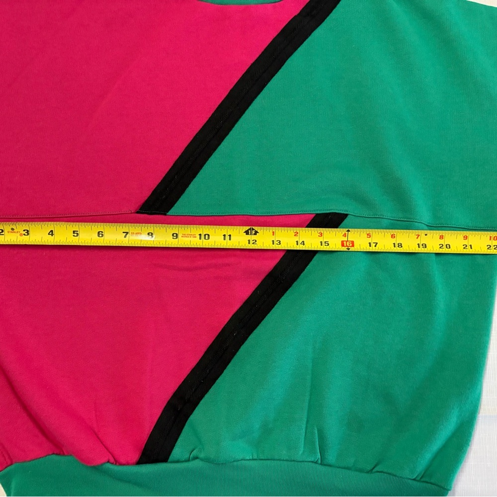 Vintage Colorblock Crewneck Sweatshirt - Picture 4 of 9